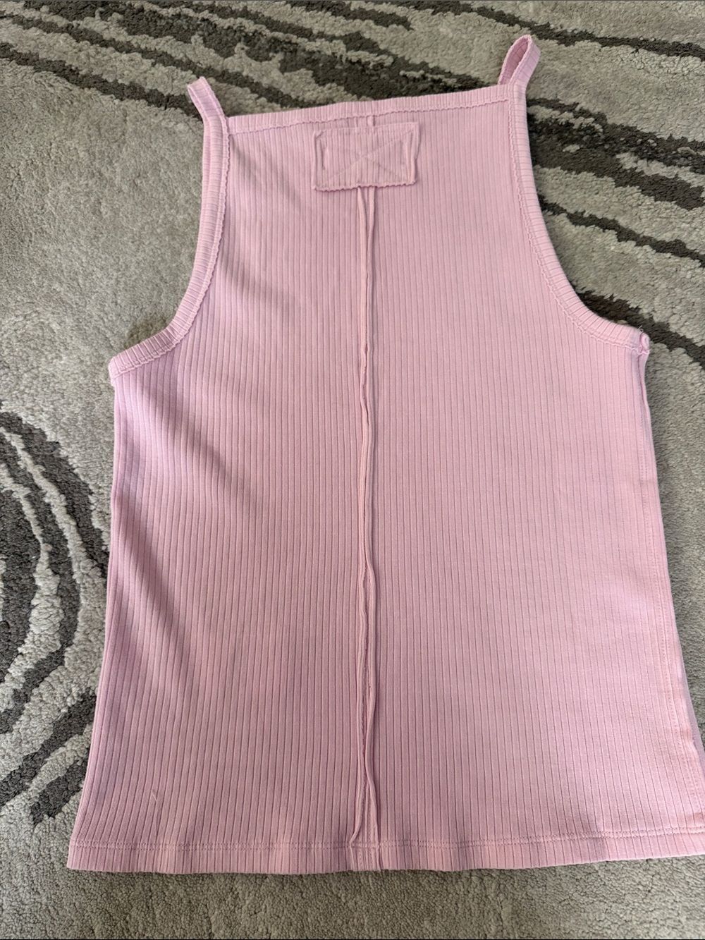 NWOT Free People MIA Ribbed Square-Neck Tank